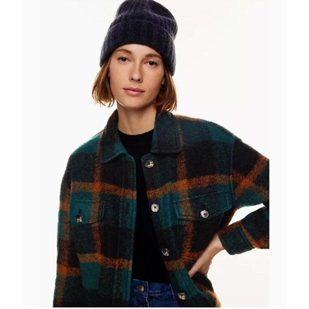 $228‎ Wilfred Free The Ganna Shirt Jacket Women's Size: S H08